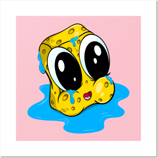 Adorable Sponge Cleaner Posters and Art